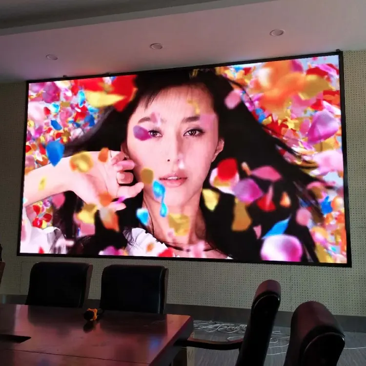 D2.5 kapalı taşınabilir akıllı reklam dijital 4k Led ekran stüdyo sürükleyici Video duvar panelleri Led ekran paneli