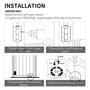<span class=keywords><strong>Cerniere</strong></span> <span class=keywords><strong>in</strong></span> Alluminio Autochiudenti Nere Regolabili <span class=keywords><strong>per</strong></span> <span class=keywords><strong>Cancelli</strong></span> <span class=keywords><strong>in</strong></span> Vinile, Ferro e Legno, Disponibili <span class=keywords><strong>in</strong></span> Stock Locale USA - Product Image 4
