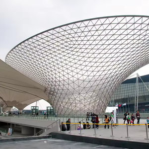 Tòa nhà Kết Cấu Thép hiện đại cho các trường học trung tâm thể thao địa điểm giao thông vận tải hội thảo-Lửa nước bằng chứng nhanh chóng cài đặt - Product Image 3