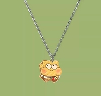 Serie animada clásica Edición Q Bob Esponja Squarepants Niños Lindo Dibujos animados Verano Dulce Collar