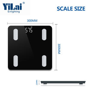 2025 गर्म बिक्री इलेक्ट्रिक स्मार्ट बाथरूम डिजिटल वजन पैमाने ट्यूया ब्लूटूथ वाईफ़ाई व्यक्तिगत वजन शरीर वसा स्केल - Product Image 3