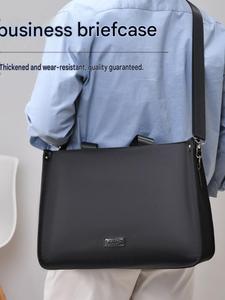 Upgraded Waterproof Silicone Business Documents Direct Casual Convenient Durable Fashion Shoulder <b>Laptop</b> Handbag Bag. - Product Image 5