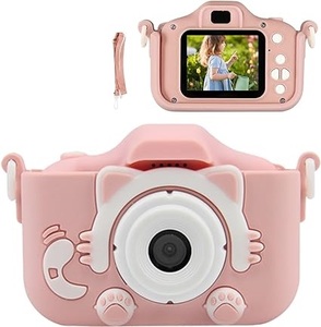 Mini cámara de foto y vídeo eléctrica para niños, juguetes, cámara Digital para niños, regalo de cumpleaños - Product Image 2