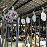 Appareil d'entraînement à corde sans fin pour la maison, machine d'escalade, équipement de traction pour squats et fitness