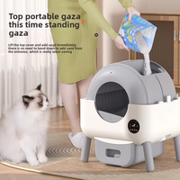 Große Automatische Katzentoilette mit Geruchskontrolle und Geräuscharmem Design
