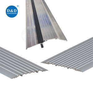 Umbral de puerta de entrada duradero Tira de sellado inferior <span class=keywords><strong>Placa</strong></span> de puerta de aluminio para puerta <span class=keywords><strong>externa</strong></span> o interna - Product Image 1