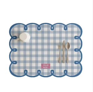 Tapis de séchage de vaisselle carré, écologique, en caoutchouc, super absorbant, découpable, résistant à la chaleur, durable, non toxique, réutilisable, mignon, épaisseur 2,3 mm - Product Image 1