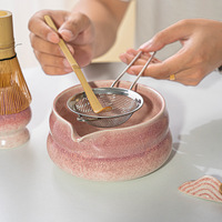 Ensemble de thé Matcha japonais haut de gamme, coffret cadeau en céramique, bol de cérémonie du thé, souvenir transfrontalier Bai Ben Li