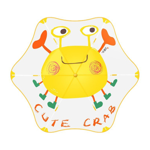 <span class=keywords><strong>Parapluie</strong></span> <span class=keywords><strong>transparent</strong></span> pour enfants, manuel, à long manche, motif dessin animé, mignon, sécurisé, à bords arrondis, pour la maternelle et l'école - Product Image 6