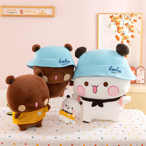 Poupée en peluche Angela Yier Bubu <span class=keywords><strong>Lala</strong></span> Panda, poupée de dessin animé, coussin pendentif en peluche, cadeau d'anniversaire, rembourrage en coton PP - Product Image 3