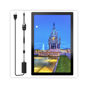 Siêu mỏng biển quảng cáo LED dạ quang <span class=keywords><strong>menu</strong></span> vàng Nhôm sạc Bảng trang trí Treo Tường Hộp đèn cho bảng hiệu đặt hàng - Product Image 4