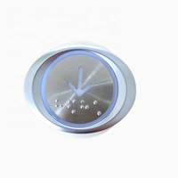 Bouton ovale d'ascenseur AN306 A3N52401 A4J52400 A4N52401 190624 Lumière blanche G20090808H01 avec braille