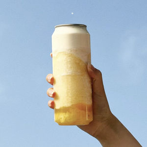 250/330/400/500毫升定制标志一次性宠物瓶奶茶酸奶奶昔铝盖透明塑料瓶 - Product Image 5