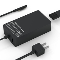 Haute qualité 65W 15V 4A tablette ordinateur portable adaptateur secteur ordinateur portable chargeur adaptateur pour Windows Surface ordinateur portable 6 5 Studio 4 Go 3 2