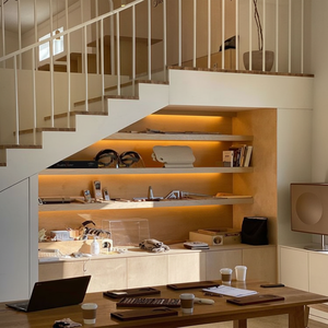 Fabricante de Muebles de Paneles Interiores de PVC y Madera para Almacenamiento Debajo de las Escaleras - Product Image 1