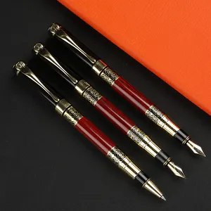 新款最新复古风格黄铜青铜钢笔高档定制标志钢笔奢华金属