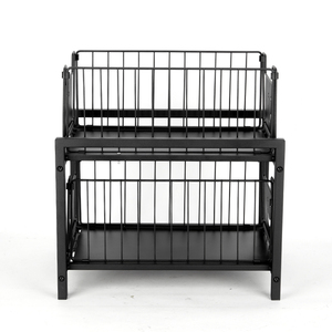 2 tầng màu đen dưới bồn rửa tổ chức gia vị giá với mở rộng Kệ thiết kế đa chức năng lưu trữ nhà bếp Giỏ tổ chức - Product Image 3