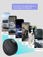 Mini Rastreador GPS Inteligente 2G Inalámbrico AGPS LBS Beidou con SOS, Tarjeta SD, Rastreo en Tiempo Real para Autos, Niños, Mascotas, Aplicación Android/iOS, 1 Año de Garantía