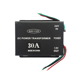 Dc Power <b>Transformer</b> 24V To 12V 30A Converter For Car Audio And Electronics - Product Image 2