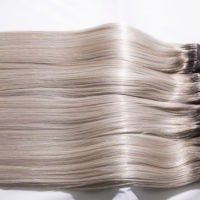 Extensions de cheveux humains bruts de qualité 12A, provenant d'un seul donneur, Remy vierges, cuticules alignées, tissage de cheveux de 12 à 30 pouces de long