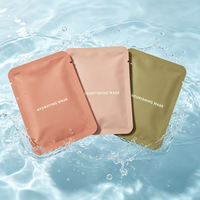 Sachet PE imprimé OEM d'usine, haute barrière, recyclable, pochette trois côtés pour shampoing, soins capillaires, cosmétiques, emballage de voyage, impression OEM