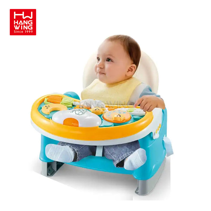HW Little Boy Baby Game Table and Chair Feeding Booster