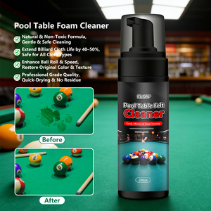 Nettoyant pour tables de billard en mousse, <span class=keywords><strong>d</strong></span>étachant, kit de nettoyage portable pour table de billard avec formule écologique - Product Image 3