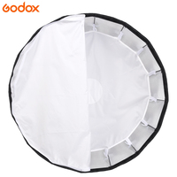 God Ox Softbox Accessoires QR-P90 90CM Quick Release Parabolic Deep Softbox pour Video Light Bowens Mount Studio Flash