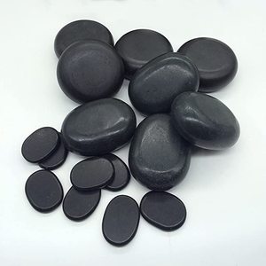 Juego <span class=keywords><strong>de</strong></span> Piedras Calientes <span class=keywords><strong>de</strong></span> Lujo <span class=keywords><strong>de</strong></span> 60 Piezas para Masaje Corporal Completo, Piedras <span class=keywords><strong>de</strong></span> Basalto Volcánico Negro, Gran Oferta - Product Image 2