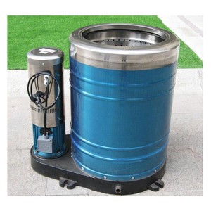 Escurridor de Ensaladas, Centrifugadora de Verduras de Acero Inoxidable, Deshidratador Industrial de Alimentos y Snacks - Product Image 6
