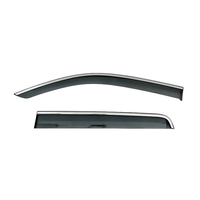 Pare-soleil de voiture, déflecteur de pare-brise, protection contre la pluie moulée par injection en PC avec protection et décoration, installation facile pour Ford Ranger