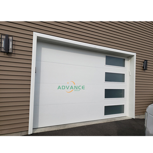 <span class=keywords><strong>Porte</strong></span> <span class=keywords><strong>de</strong></span> <span class=keywords><strong>garage</strong></span> inclinable en acier robuste avec isolation en mousse PU pour villa résidentielle - Product Image 2