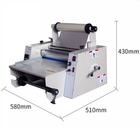 WD-380 365mm/14.3'' Machine à plastifier semi-automatique de bureau nouvelle génération à haute vitesse et chauffée pour A4/A5/A6