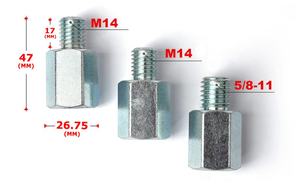 Z LION <span class=keywords><strong>AngIe</strong></span> Grinder PoIisher M14 Changer en adaptateur 5/8-11 - Product Image 2