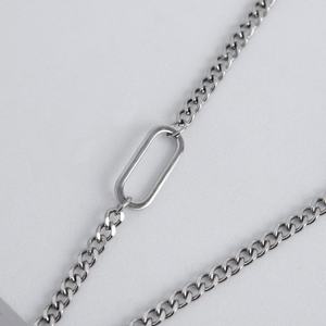 Fabricante OEM de Joyería, Collares Populares para Parejas, Diseño en Forma de Corazón, Joyería de Acero Inoxidable, Regalos de Alta Calidad - Product Image 4