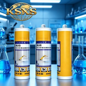 Colle à verre premium SIKAA-C, mastic silicone, super colle liquide, construction, anti-moisissure, imperméable, résistant aux moisissures, cuisine, salle de bain - Product Image 1