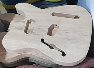 Guitarra Eléctrica Completa con Todas las Piezas Instaladas, Humbuckers, Orificios en F, con Diferentes Colores, OEM - Product Image 3