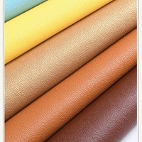 Cuir PU grainé Nappa personnalisé résistant à l'abrasion pour bagages et sacs – Vente en gros, stock disponible