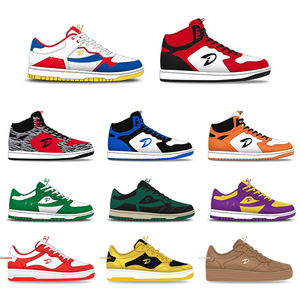 Scarpe Sportive Casual Personalizzate con Logo, <span class=keywords><strong>Sneakers</strong></span> in Vera Pelle di Alta Qualità per Uomo e Donna, Etichetta Privata - Product Image 1