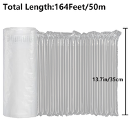 Film de protection antichoc 60 µm 14 colonnes à air PE+PA, protecteur de bords, enveloppe gonflable pour ordinateur portable, résistant aux perforations, recyclable