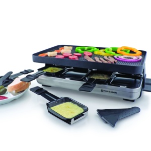 Grill électrique antiadhésif 1500W avec contrôle de température réglable et plaque <span class=keywords><strong>en</strong></span> aluminium moulé sous pression pour usage domestique et hôtelier - Product Image 3