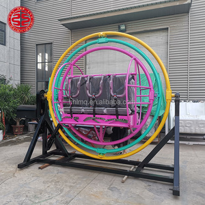<span class=keywords><strong>Juegos</strong></span> de giroscopio humano para parques de atracciones al aire libre, 2/4/6 asientos, anillo espacial 3D, atracción de carnaval emocionante, fabricante en venta - Product Image 4