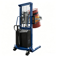 Rotateur de fûts semi-électrique avec balance numérique YL520A-YL550, élévateur motorisé et basculeur manuel de fûts