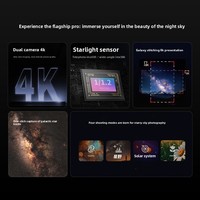 Télescope intelligent professionnel Seestar S30 Pro avec fonction Auto-GoTo pour l'observation lunaire et la caméra d'astrophotographie