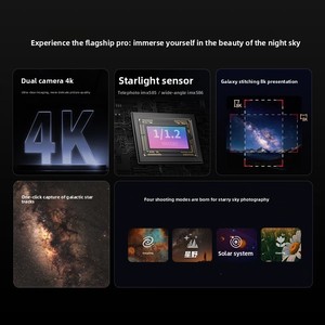 <span class=keywords><strong>Télescope</strong></span> intelligent professionnel Seestar S30 Pro avec fonction Auto-GoTo pour l'observation lunaire et la caméra d'<span class=keywords><strong>astrophotographie</strong></span> - Product Image 3
