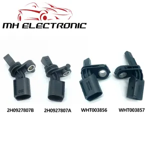 MH Electronic 4 шт./компл. WHT003856 WHT003857 2H0927807A 2H0927808A правый левый датчик скорости колес ABS для сиденья VW Audi Skoda