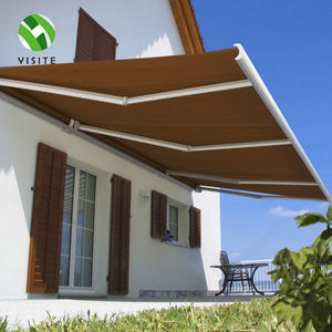 Toldo Telescópico Extensible con Protección UV, Aislamiento Térmico e Impermeable, para Montaje en Pared, para Uso Comercial - Product Image 4