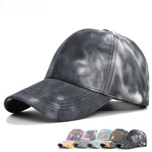 Nueva Gorra de Béisbol Tie-Dye, Gorra Snapback Teñida a la Moda para Hombres y Mujeres, Protección Solar para Exteriores - Product Image 1