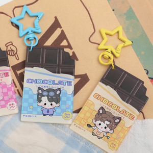 Regalos Promocionales Empresariales con Logotipo Personalizado de Anime, Llavero Acrílico Transparente con Encanto Agitador, Llavero Acrílico Transparente Impreso Personalizado - Product Image 1