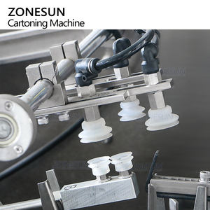 ZONESUN-Máquina de encuadernación de crema facial cosmética horizontal automática, caja de papel, sellador de erección, forma de botella - Product Image 4